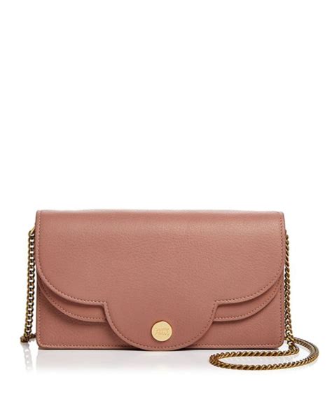 see by chloe polina|See by Chloé Leather Chain Wallet Handbags.